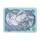 Magnet Flexible Un aimant glorieux dans le paysage marin (Horizontal)