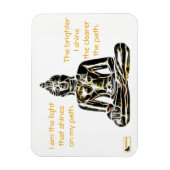 Magnet Flexible Un aimant inspirant - Soyez vous (Vertical)