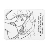 Magnet Flexible Un ange gardien pour maman (Horizontal)