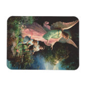 Magnet Flexible Un ange gardien protégeant les enfants près d'une (Horizontal)