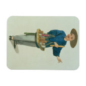 Magnet Flexible Un apothecaire, assiette 26 de 'Le costume de Chin (Horizontal)