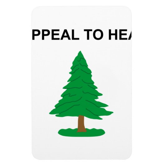 Magnet Flexible Un appel au drapeau du ciel (Vertical)