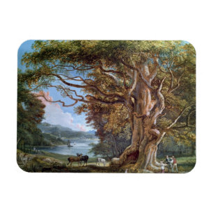 Magnet Flexible Un arbre de hêtre antique, 1794 (huile sur la