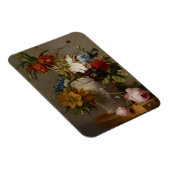 Magnet Flexible Un arrangement avec les fleurs, 19ème siècle (Côté Droit)