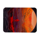 Magnet Flexible Un Astronaute Sur Mars (Horizontal)