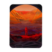 Magnet Flexible Un Astronaute Sur Mars (Vertical)