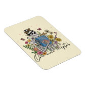 Magnet Flexible Un autre chapitre Squelette floral (Côté Droit)