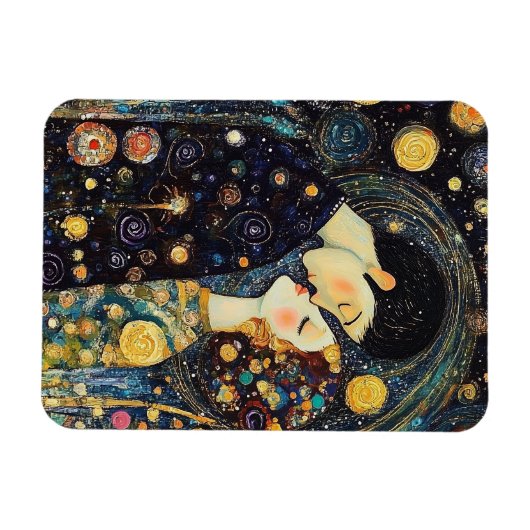 Magnet Flexible Un baiser en deux (Horizontal)