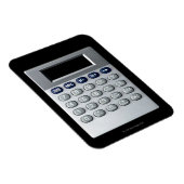 Magnet Flexible Un calculateur d'argent (Côté Droit)
