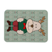 Magnet Flexible Un cerf mignon (Horizontal)