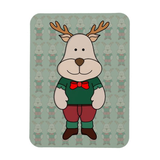 Magnet Flexible Un cerf mignon (Vertical)