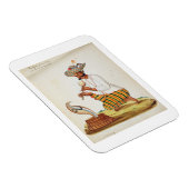 Magnet Flexible Un charmeur de serpent indien avec une Cobra, d'un (Côté Droit)