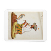 Magnet Flexible Un charmeur de serpent indien avec une Cobra, d'un (Horizontal)