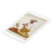 Magnet Flexible Un charmeur de serpent indien avec une Cobra, d'un (Côté Gauche)