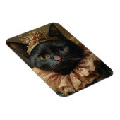 Magnet Flexible Un chat noir royal (Côté Droit)
