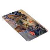 Magnet Flexible Un chaton de Noël (Côté Droit)