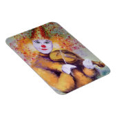 Magnet Flexible Un clown doux jouant du violon (Côté Droit)