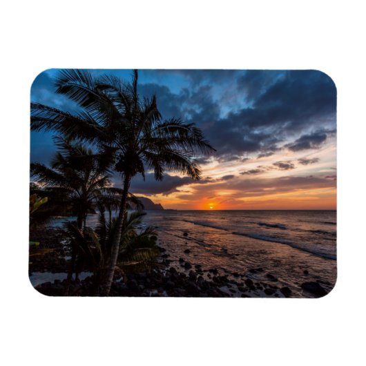 Magnet Flexible Un coucher de soleil magnifique (Horizontal)