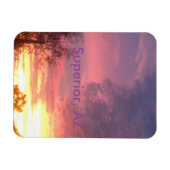 Magnet Flexible Un coucher de soleil supérieur (Horizontal)