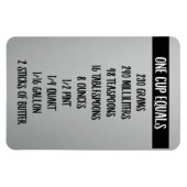 Magnet Flexible UN CUP équivaut à | Acier inoxydable Faux (Horizontal)