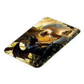 Magnet Flexible Un démon d'ange foncé clair interdit l'art amoureu (Côté Gauche)