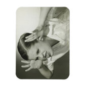 Magnet Flexible Un garçon qui fait son visage (Vertical)