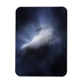 Magnet Flexible Un Gros Plan Illustratif Du Temple De La Comète. (Vertical)