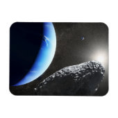 Magnet Flexible Un Hippocamp de la minuscule lune de Neptune. (Horizontal)