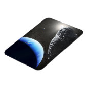 Magnet Flexible Un Hippocamp de la minuscule lune de Neptune. (Côté Gauche)