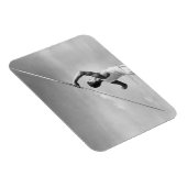 Magnet Flexible Un homme lance Javelin (Côté Droit)