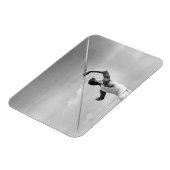 Magnet Flexible Un homme lance Javelin (Côté Gauche)