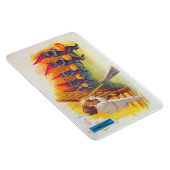 Magnet Flexible Un Jolly Halloween Chats noirs avec des Citrouille (Côté Droit)