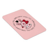 Magnet Flexible Un Lapin T'Aime (Côté Droit)