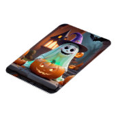 Magnet Flexible Un mignon fantôme avec des citrouilles d'Halloween (Côté Gauche)