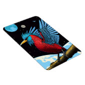 Magnet Flexible Un oiseau avec un bâton dans l'espace (Côté Droit)