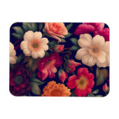 Magnet Flexible Un papier peint à motif floral  (Horizontal)