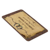 Magnet Flexible Un pays rustique en fer à cheval Mariage Enregistr (Côté Droit)