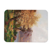Magnet Flexible Un paysage de lac au printemps par Adolf Kaufmann (Horizontal)