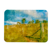 Magnet Flexible Un paysage pastoral magique (Horizontal)