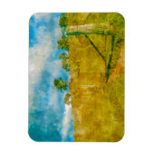 Magnet Flexible Un paysage pastoral magique (Vertical)