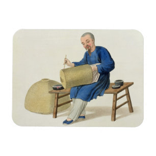 Magnet Flexible Un peintre lanterne, plaque 20 de 'Le costume de C