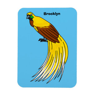 Magnet Flexible Un petit oiseau de paradis