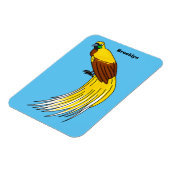 Magnet Flexible Un petit oiseau de paradis (Côté Gauche)