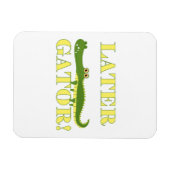 Magnet Flexible Un plus défunt alligator (Horizontal)