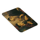 Magnet Flexible Un rabbin attache les Phylacteries au bras d'un ga (Côté Droit)