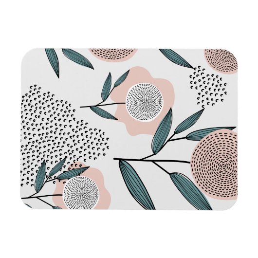 Magnet Flexible Un rose (Horizontal)