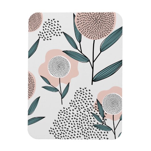 Magnet Flexible Un rose (Vertical)