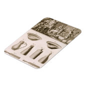 Magnet Flexible Un salon de coiffure et des outils de coiffeur, de (Côté Gauche)