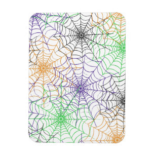 Magnet Flexible Un simple Motif Web d'Halloween Spider