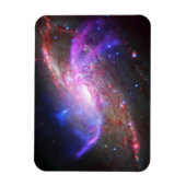 Magnet Flexible Un Spectacle De Lumière Galactique En Galaxie Spir (Vertical)
